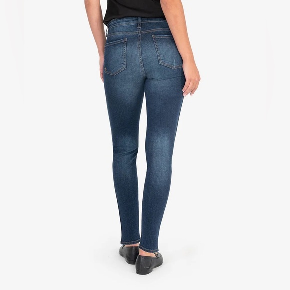 Kut From The Kloth Diana Fab Ab Skinny Jeans Size 6 School Preppy Medium Wash - Picture 2 of 16